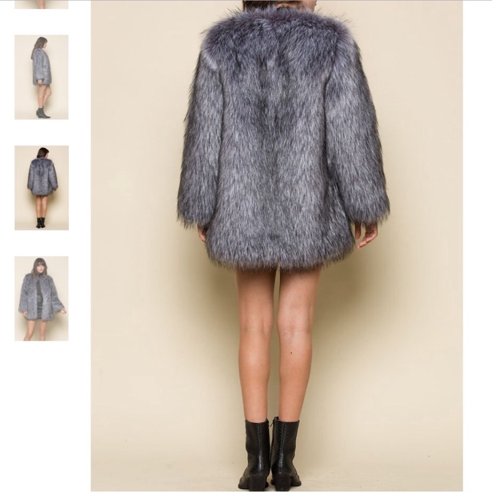 🆕 NWT Raga Kora Faux Fur Jacket-S - Picture 3 of 4